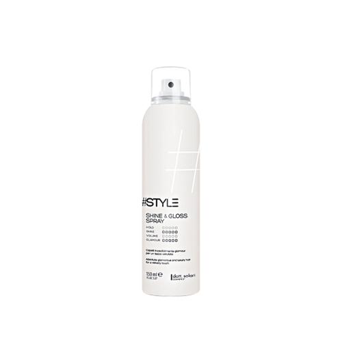 #STYLE Γυαλιστικό Σπρέυ Shine & Gloss Δίνει στα μαλλιά λάμψη, Καταπολεμά το φριζάρισμα- 150ml