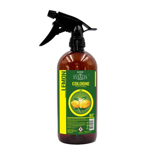 Evialia Κολόνια Λεμόνι 80° αλκοόλη (Spray) - 750ml