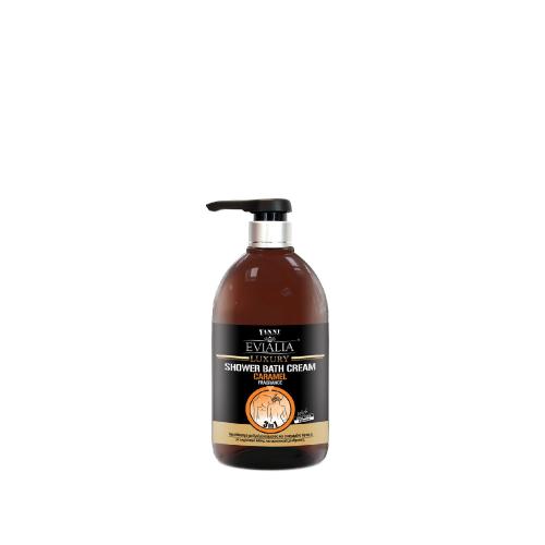 Evialia Shower Bath Cream Καραμέλα Με Κρέμα Σώματος & 18 ενεργά συστατικά - 500ml