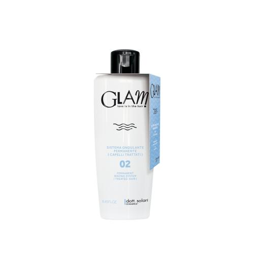 Glam Βιολογική Περμανάντ No. 02 με Κερατίνη, Αμινοξέα, Αλόη & Moringa (για ταλαιπωρημένα μαλλιά μετα απο χημική επεξεργασία) - 250ml