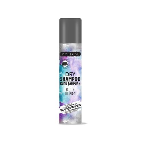 Morfose Dry Shampoo Ξηρό Σαμπουάν για Σκούρα Μαλλιά. Με Βιοτίνη & Κολλαγόνο - 200ml