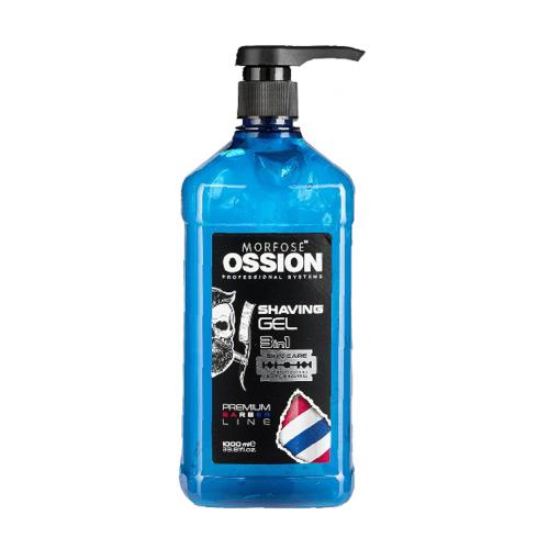Ossion Morfose Premium Barber Line Gel Ξυρίσματος Χωρίς Αφρό Ζελέ - 1000ml