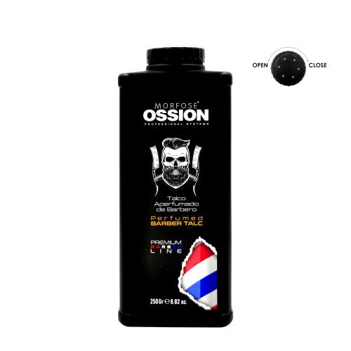 Ossion Morfose Premium Barber Line Ταλκ Αρωματικό Επαγγελματίκη Πούδρα με Αρωμα - 250gr
