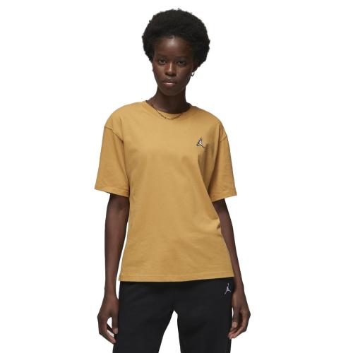 Jordan Essentials Γυναικείο T-Shirt DM5029-722 ELEMENTAL GOLD/WHITE