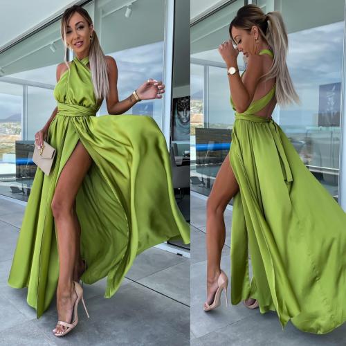 Maxi Πολυμορφικό Φόρεμα Lime