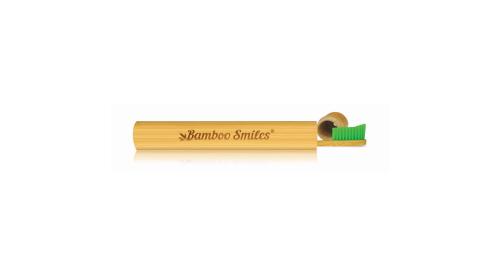 Bamboo Smiles Θήκη Οδοντόβουρτσας από Μπαμπού