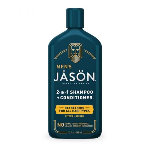 Jason Men's Σαμπουάν + Conditioner με Κίτρο & Ginger 355 ml