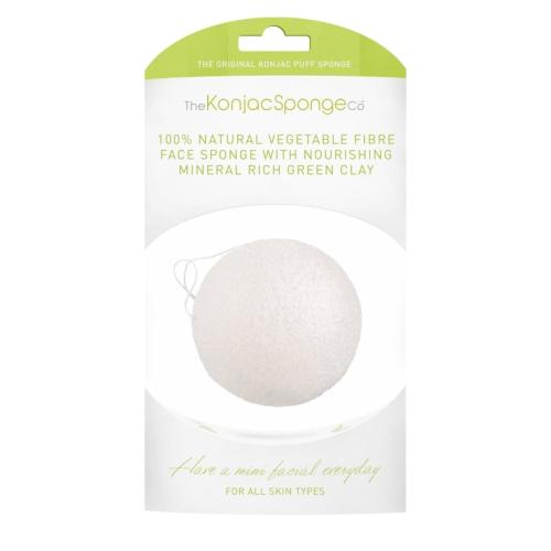 Konjac Sponge Premium Pure White Σφουγγάρι Προσώπου από Αγνό Konjac