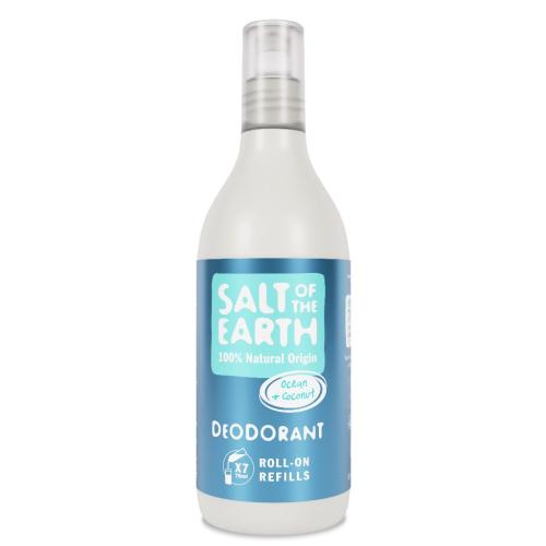 Salt of the Earth Roll On Deodorant Refill Ocean & Coconut 525ml