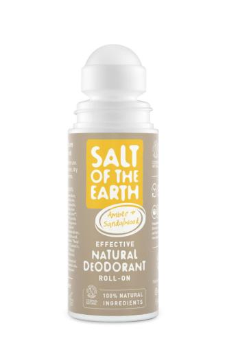 Salt of the Earth Vegan Αποσμητικό Roll-On Amber & Sandalwood 75ml