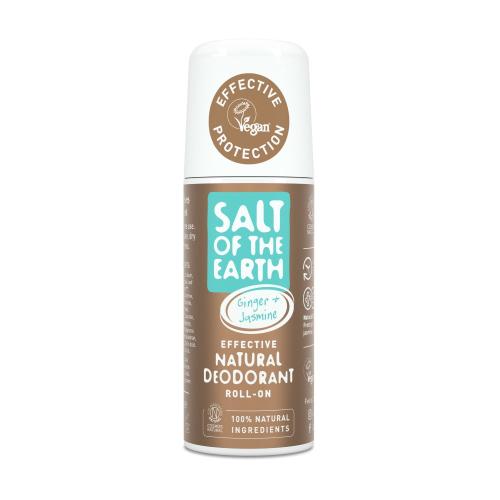 Salt of the Earth Vegan Αποσμητικό Roll-On Ginger & Jasmine 75ml