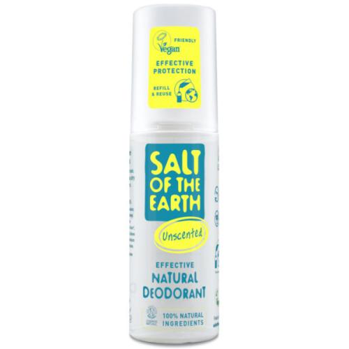 Salt of the Earth Vegan Αποσμητικό Spray Χωρίς Άρωμα 100ml