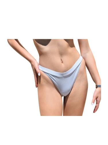 Bikini Slip Brazil με ριγέ μοτίβο | 2136576 ΓΑΛΑΖΙΟ
