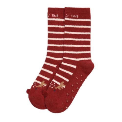 Παιδικές κάλτσες Χριστουγεννιάτικες Αντιολισθητικές 2άδα | 02842 ΚΟΚΚΙΝΟ