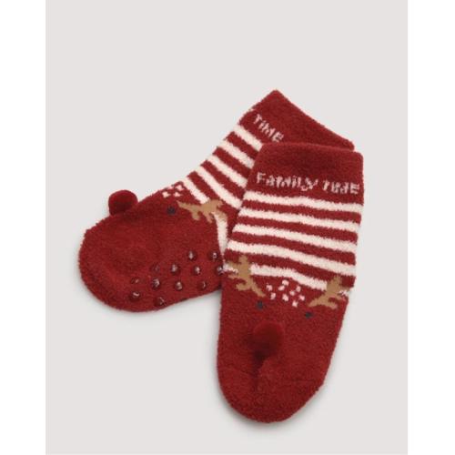 Παιδική/Βρεφική κάλτσα Χριστουγεννιάτικη Αντιολισθητική | 52256 ΚΟΚΚΙΝΟ