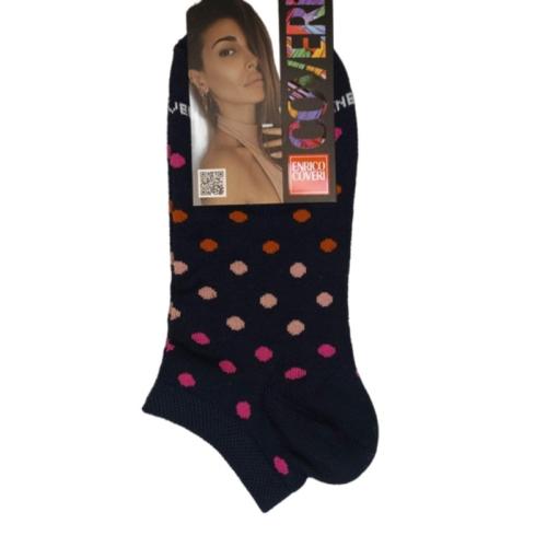 Τερλίκι κάλτσα Γυναικεία με σχέδιο 'Βούλες' | 13ASS ΜΠΛΕ ΣΚΟΥΡΟ