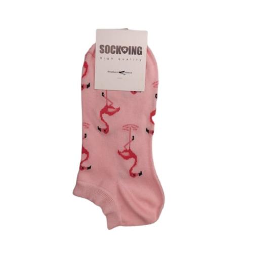 Τερλίκι κάλτσα Γυναικεία με σχέδιο Flamingo | S80420 ΡΟΖ