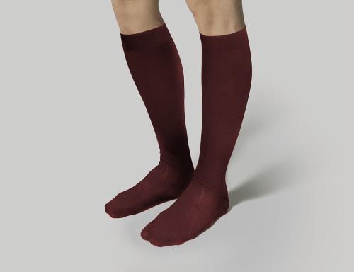 Αντρικές Κάλτσες Διαβαθμισμένης Συμπίεσης Light Edition Bordo