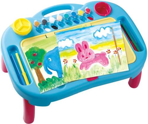 Playgo Τραπέζι Ζωγραφικής Draw & Carry Desk 19Τμχ (7361)