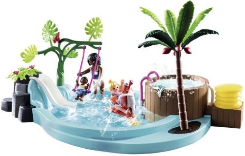 Playmobil Παιδική Πισίνα Με Υδρομασάζ (70611)
