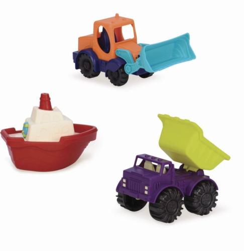B.Toys Σετ Οχήματα Mini Loaders & Floaters 3Τμχ (BX1528Z)