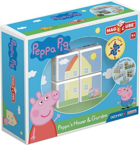 Geomag Magicube Peppa Pig-Το Σπίτι & Ο Κήπος Της Peppa (PF.331.050.00)