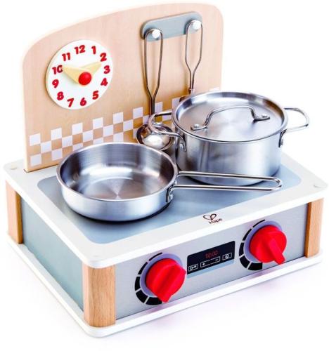 Hape Playfully Delicious Ξύλινη Κουζίνα & Grill Set 2 in 1 (E3151A)