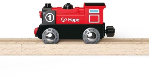 Hape Railway Ξύλινη Ατμομηχανή No1 B/O (E3703A)
