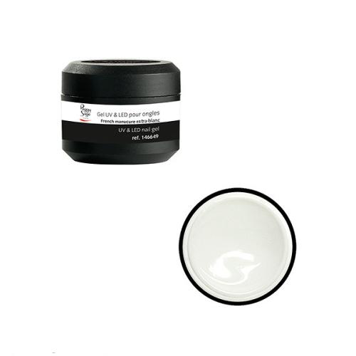GEL UV & LED ΑΣΒΕΣΤΗΣ 5gr Για French Manicure Πολύ άσπρο ή Φυσικό
