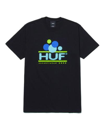 HUF FUN S/S TEE TS01655-BLACK Μαύρο
