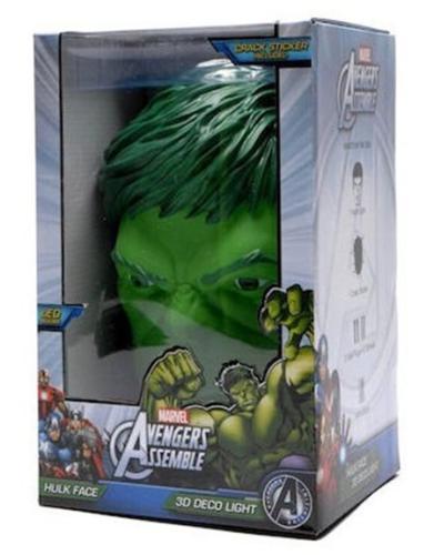 The Source 3D Φωτιστικο Marvel - Hulk Face - 75193