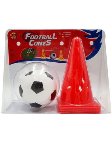 BlablaToys D.I Football Cones Με Μπαλα Blister - 70723053