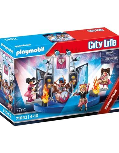 Playmobil City Life Μουσικο Συγκροτημα - 71042