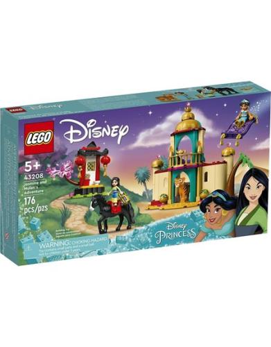 Lego Disney Princess Jasmine & Mulan’s Adventure - 43208