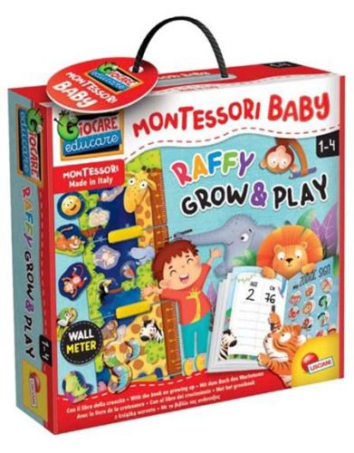 Lisciani Giochi Εκπαιδευτικο Παιχνιδι Montessori Baby Raffy Grow & Play - 13.92789