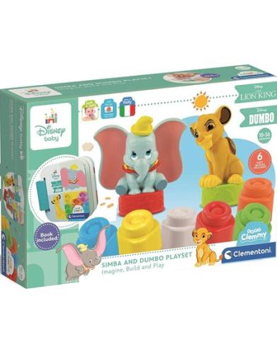 As Company Τουβλάκια Σετ Soft Clemmy Simba & Dumbo - 1033-17817