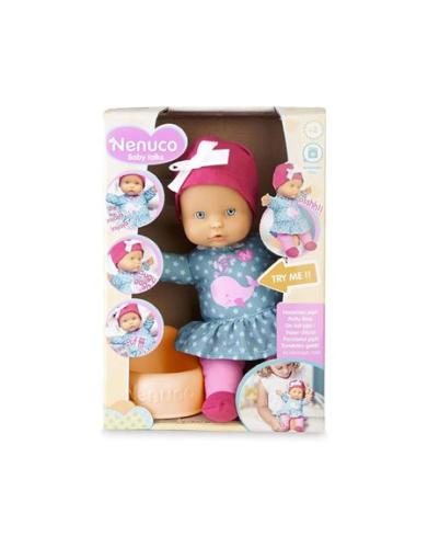 Giochi Preziosi Nenuco Soft Κούκλα Μωρό 25cm Με Ηχους & Γιογιό - 700016281