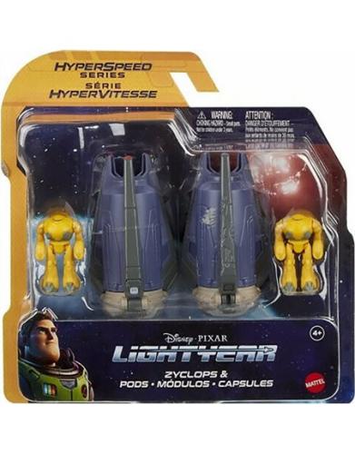 Mattel Φιγουρα & Αεροσκαφος Lightyear Zyclops & Pods - HHJ96