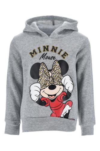 Παιδική φούτερ μπλούζα με κουκούλα Minnie Mouse (Γκρι)