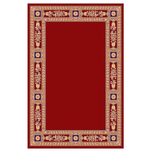 Χαλί εκκλησιαστικό Isexan Atlantis Orthodoxia 2000 κόκκινο (red) - Χωρίς αετό (μόνο μπορντούρα)