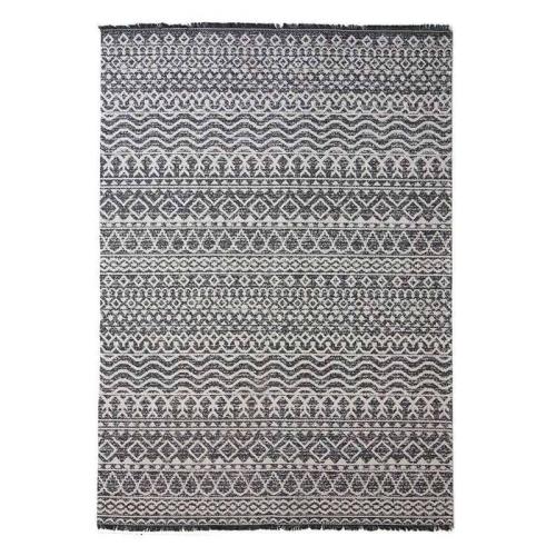 Χαλί βαμβακερό 4 εποχών Royal Carpet Casa Cotton 22077 Black