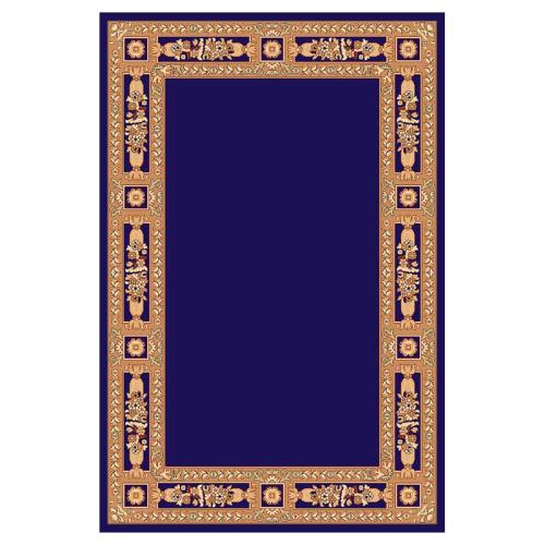 Χαλί εκκλησιαστικό Isexan Atlantis Orthodoxia 2000 μπλε (blue) - Χωρίς αετό (μόνο μπορντούρα)