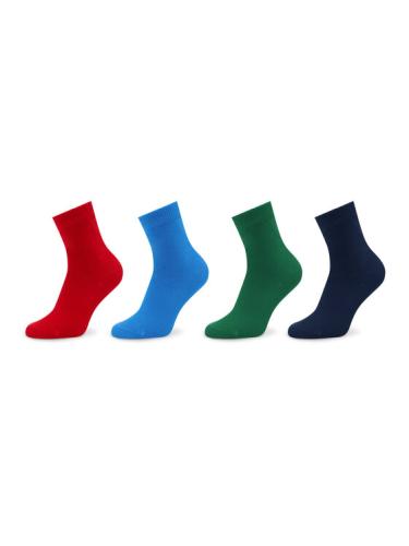 Σετ ψηλές κάλτσες παιδικές 4 τεμαχίων United Colors Of Benetton