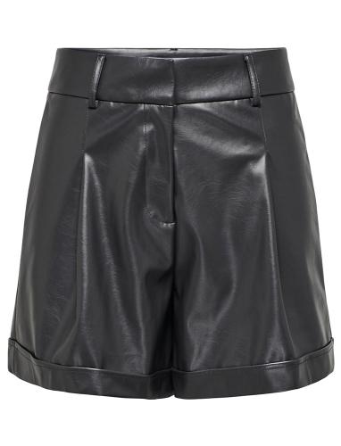 SHORTS ONLY ODA FAUX LEATHER EMY SHORTS PHANTOM ONLY