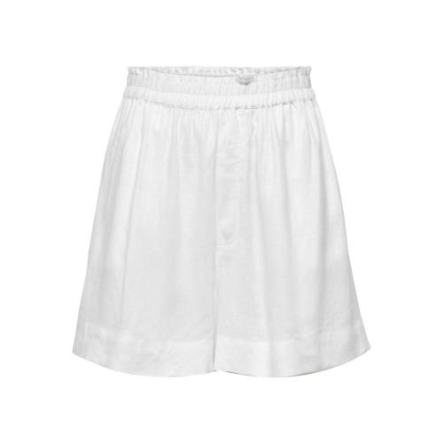 SHORTS ONLY TOKYO HW LINEN BLEND WHITE ONLY