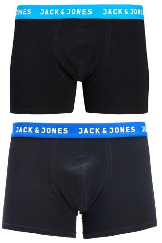 ΕΣΩΡΟΥΧΟ 2TEM. JACK & JONES JACRICH TRUNKS 2 PACK Surf the Web Blue jewel JACK&JONES