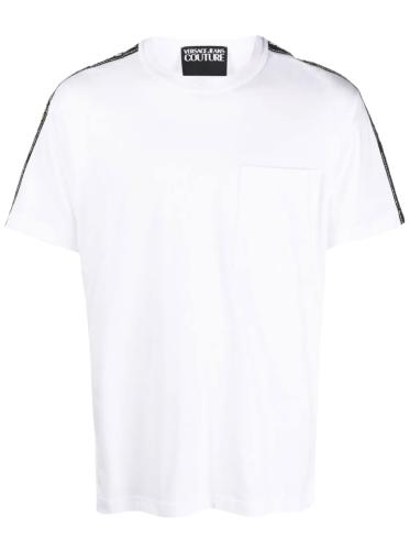 Ανδρικό T-Shirt Λευκό Versace Jeans Couture 74GAHY03CJ00Y-003