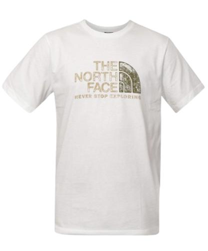 Ανδρικό S/S Rust 2 T-shirt Λευκό The North Face NF0A87NW-FN41