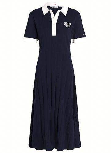 Γυναικείο 1985 Polo Φόρεμα Navy Μπλε Tommy Hilfiger WW0WW40617-DW5