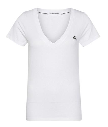Γυναικείο Slim T-shirt Λευκό Calvin Klein J20J213716-YAF